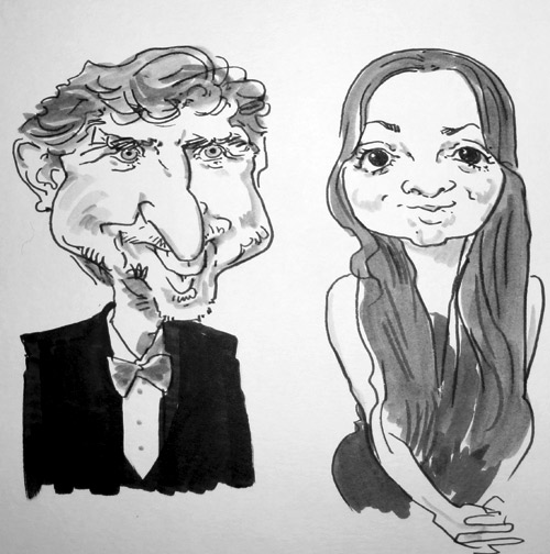 leicestershire live caricaturist drawings