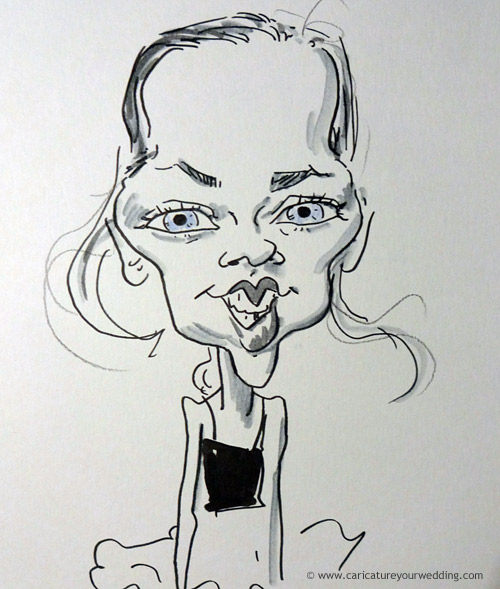 hire a caricaturist in the west midlands